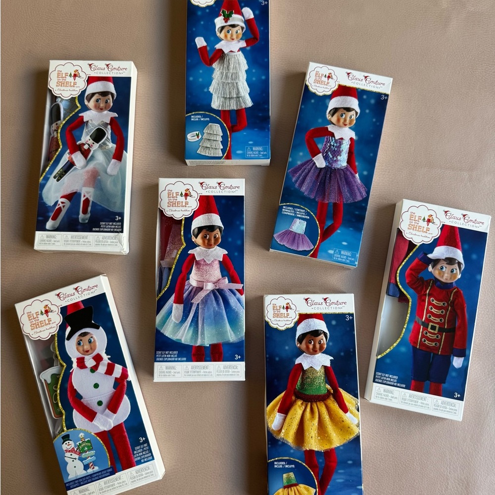 Elf on the Shelf Doll Couture Outfits